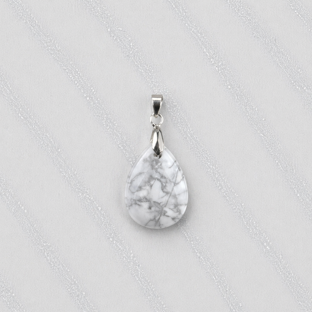 Ciondolo in Howlite Naturale