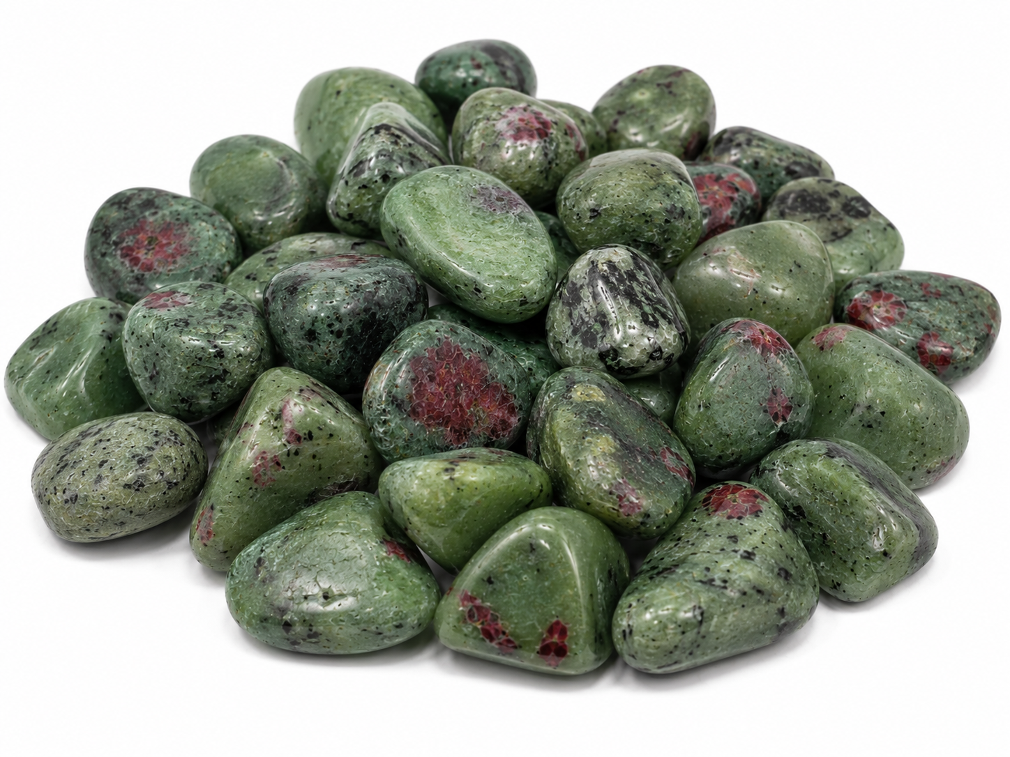 Zoisite Pietra Levigata e Burattata