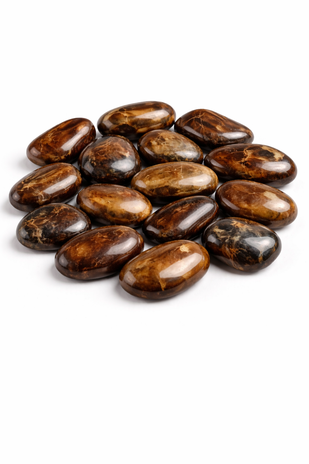 Occhio di Tigre Pietra Levigata e Burattata