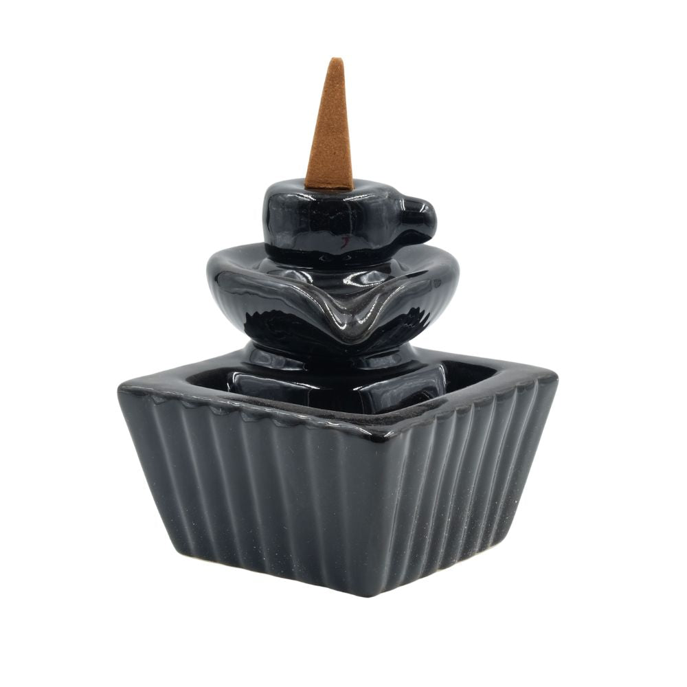 Bruciatore per coni backflow cascata 3 livelli  in ceramica