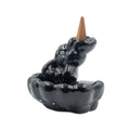 Bruciatore per coni backflow base quadrata  in ceramica