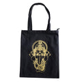 Borsa Tote Nera con soggetti Tibetani 02 - Ganesh