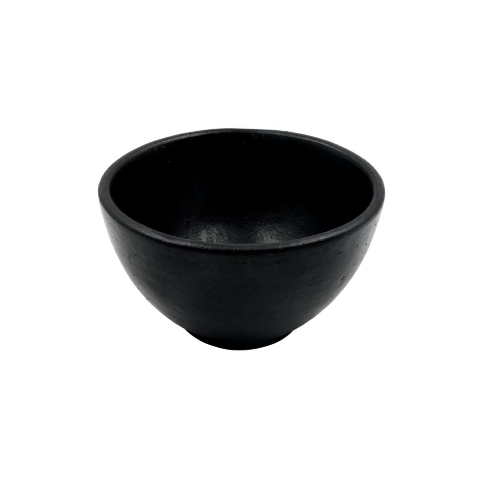 Ciotola terracotta ø cm 12x7 - nero