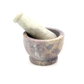 Mortaio e Pestello per Resine in Pietra Saponaria cm.9X6,5