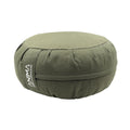 Cuscino Zafu "ANIMA" sfoderabile con Bio Kapok - 05 -Verde Bosco