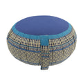Cuscino Zafu "ANIMA" per Meditazione e Yoga con Maniglia cm.40 - 01 - Blu-Azzurro