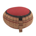 Cuscino Zafu "ANIMA" per Meditazione e Yoga con Maniglia cm.40 - 06 - Bordeux-Nero