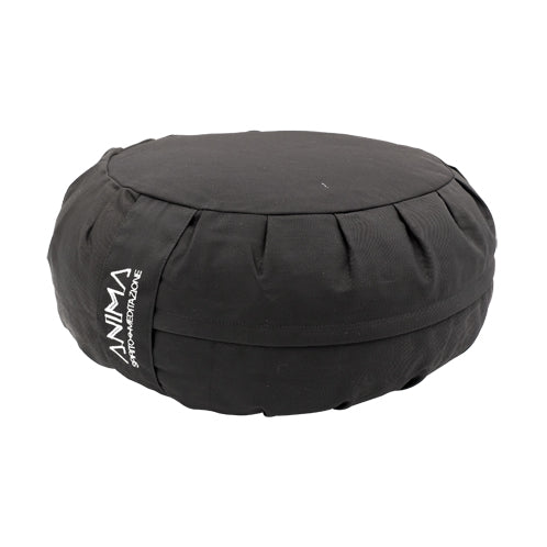 Cuscino "ANIMA" sfoderabile con Pula di semi vari - 01-Nero Carbone