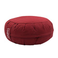 Cuscino Zafu "ANIMA" sfoderabile con Bio Kapok - 07-Bordeaux Vigoroso