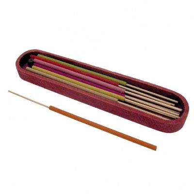 Bastoncini aromatici in box di legno 10 pz.
