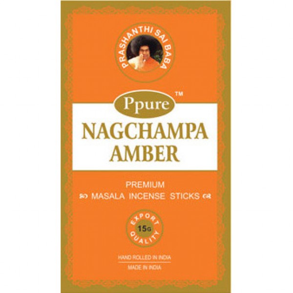 Incenso Indiano PPURE AMBER 12 bustine