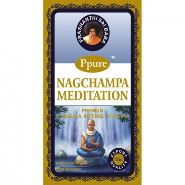 Incenso Indiano PPURE MEDITATION 12 bustine