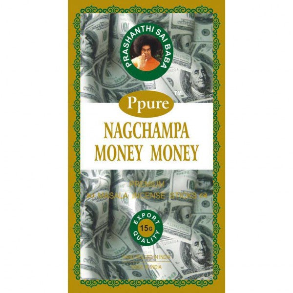 Incenso Indiano PPURE MONEY MONEY 12 bustine