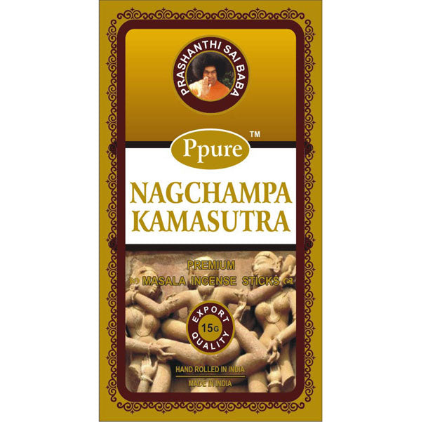 Incenso Indiano PPURE KAMASUTRA 12 bustine