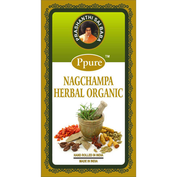 Incenso Indiano PPURE HERBAL ORGANIC 12 bustine