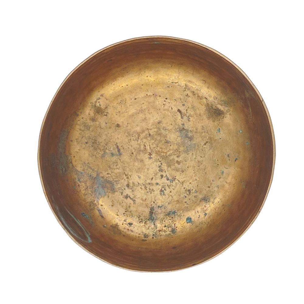 Campana Tibetana Vecchia battuta a mano tipo G da 800g circa