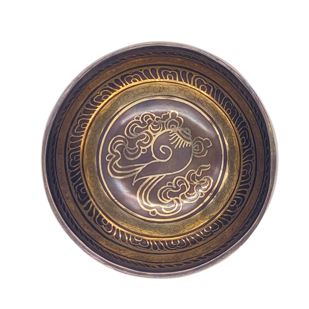 Campana Tibetana Decorata tipo B da 300g circa