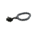 Braccialetto tibetano in osso nero