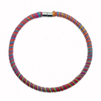 Braccialetto 7 chackra intrecciato