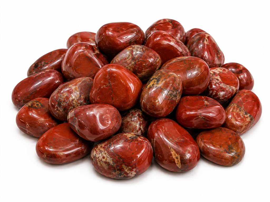 Diaspro Rosso Pietra Levigata e Burattata