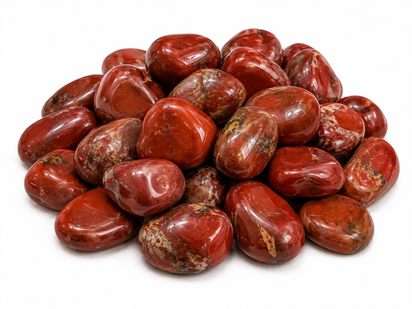 Diaspro Rosso Pietra Levigata e Burattata