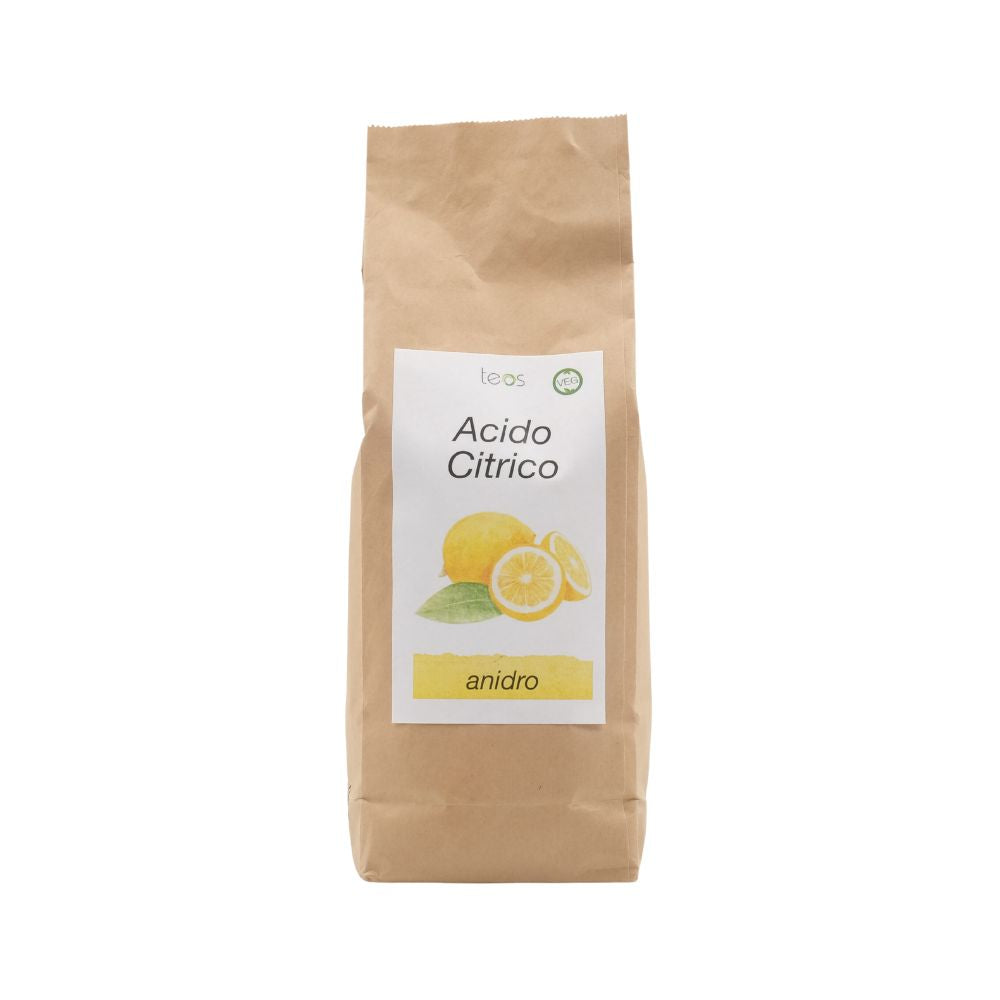 Acido citrico anidro in sacchetto gr.500