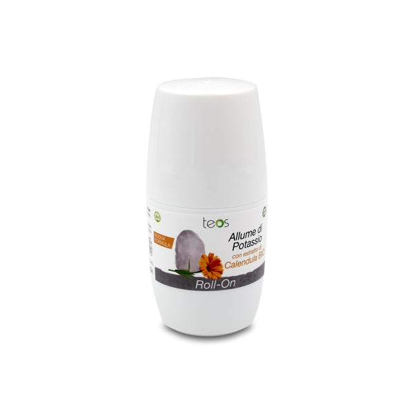 ROLL-ON CON ALLUME DI POTASSIO ED ESTRATTO DI CALENDULA BIO