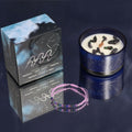 Candela Zodiacale Acquario con Bracciale di Pietre Naturali – Fragranza Amethyst Crystal & Amber