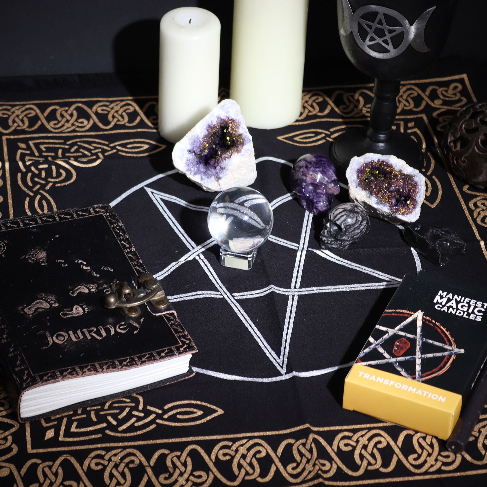 Tovaglia Altare Esoterico Pentagono