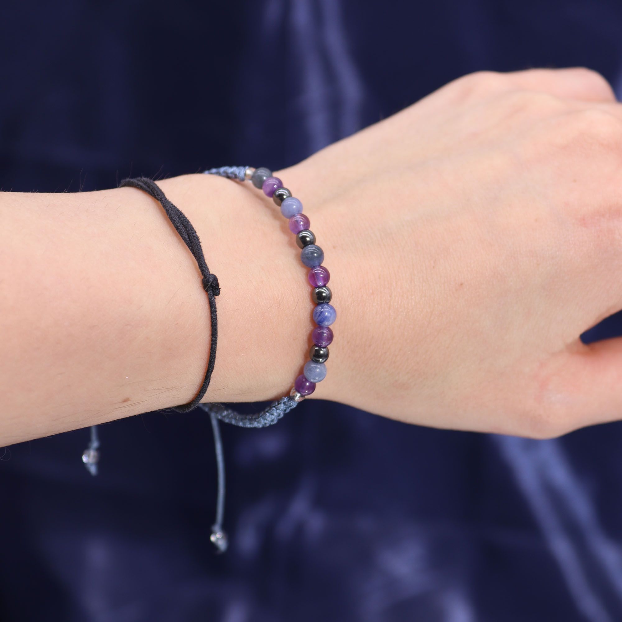 Candela Zodiacale Sagittario con Bracciale di Pietre Naturali – Fragranza Turquoise Dewiness