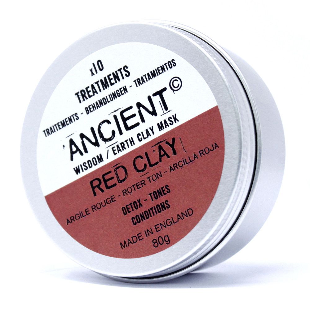 Maschera Per il Viso all'Argilla Rossa - 80g