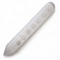 Bacchetta di Selenite  7 Chakra (Punta Singola)