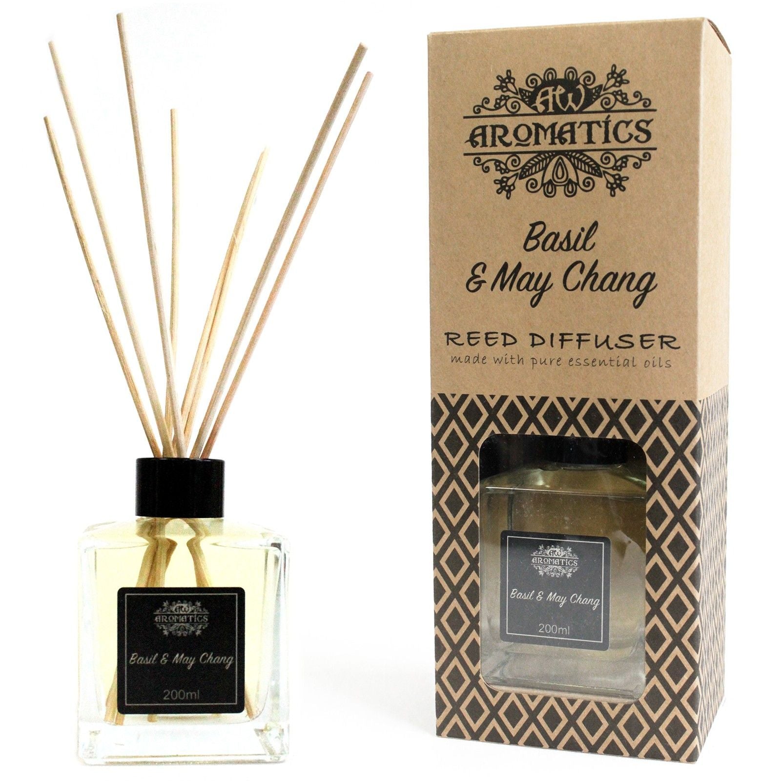 Diffusore di oli essenziali di Basilico & Maychang 200ml