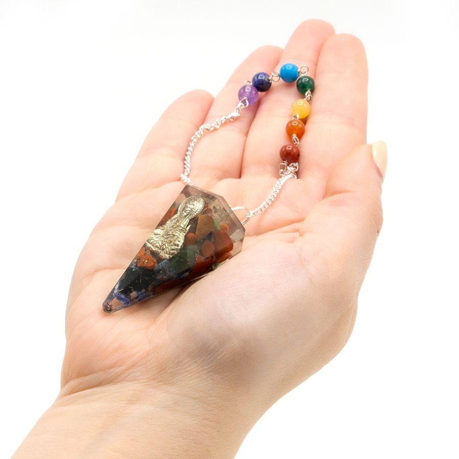 Pendolino in Orgonite Buddha
