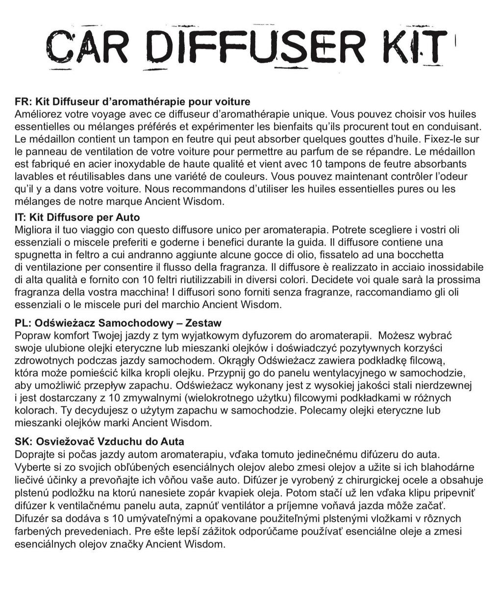 Diffusore per Auto