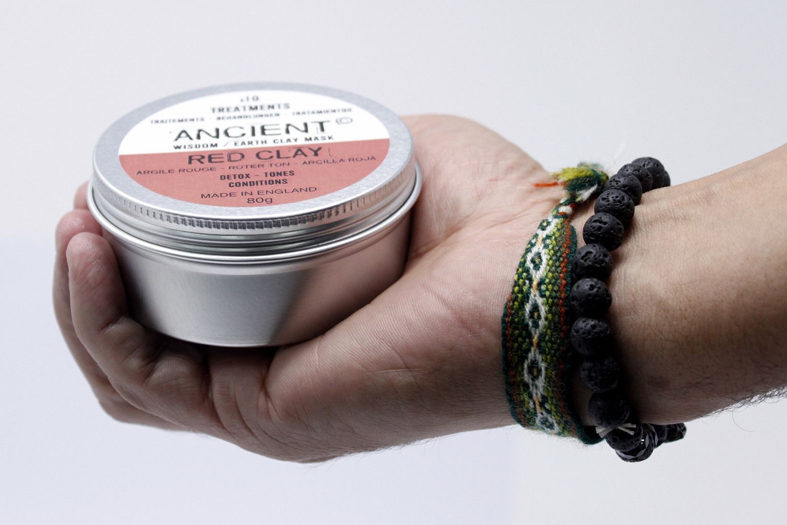 Maschera Per il Viso all'Argilla Rossa - 80g