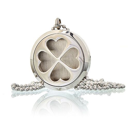 Collana Aroma Diffusore  Quadrifoglio