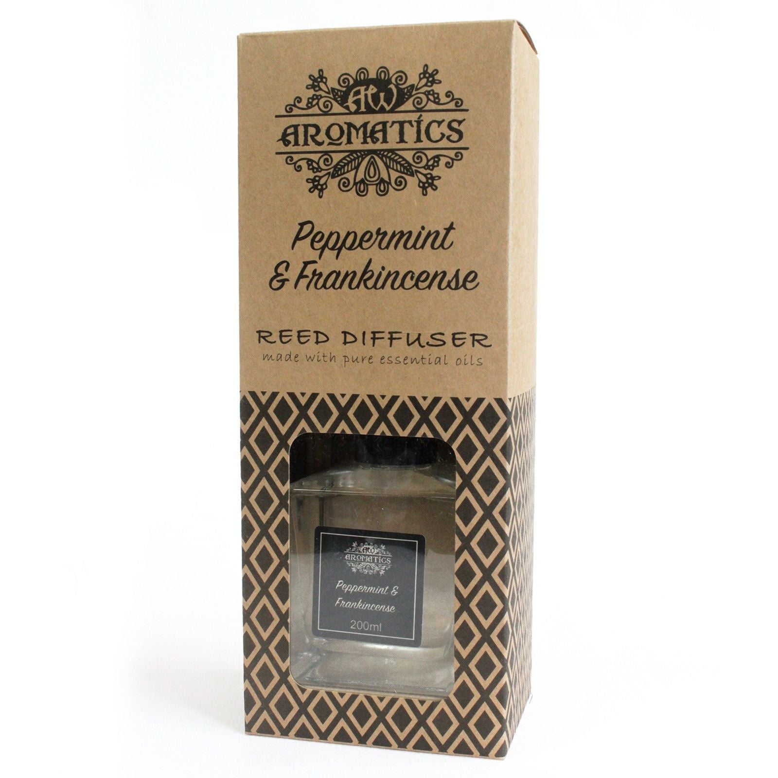 Diffusore di oli essenziali di Menta Piperita & Incenso 200ml