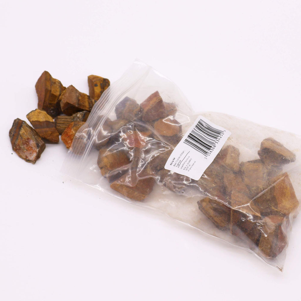 Cristalli Grezzi di Occhio di Tigre – Pietra Naturale Dorato-Marrone (500 g)