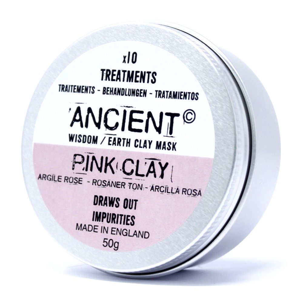 Maschera Per il Viso all'Argilla Rosa 50g