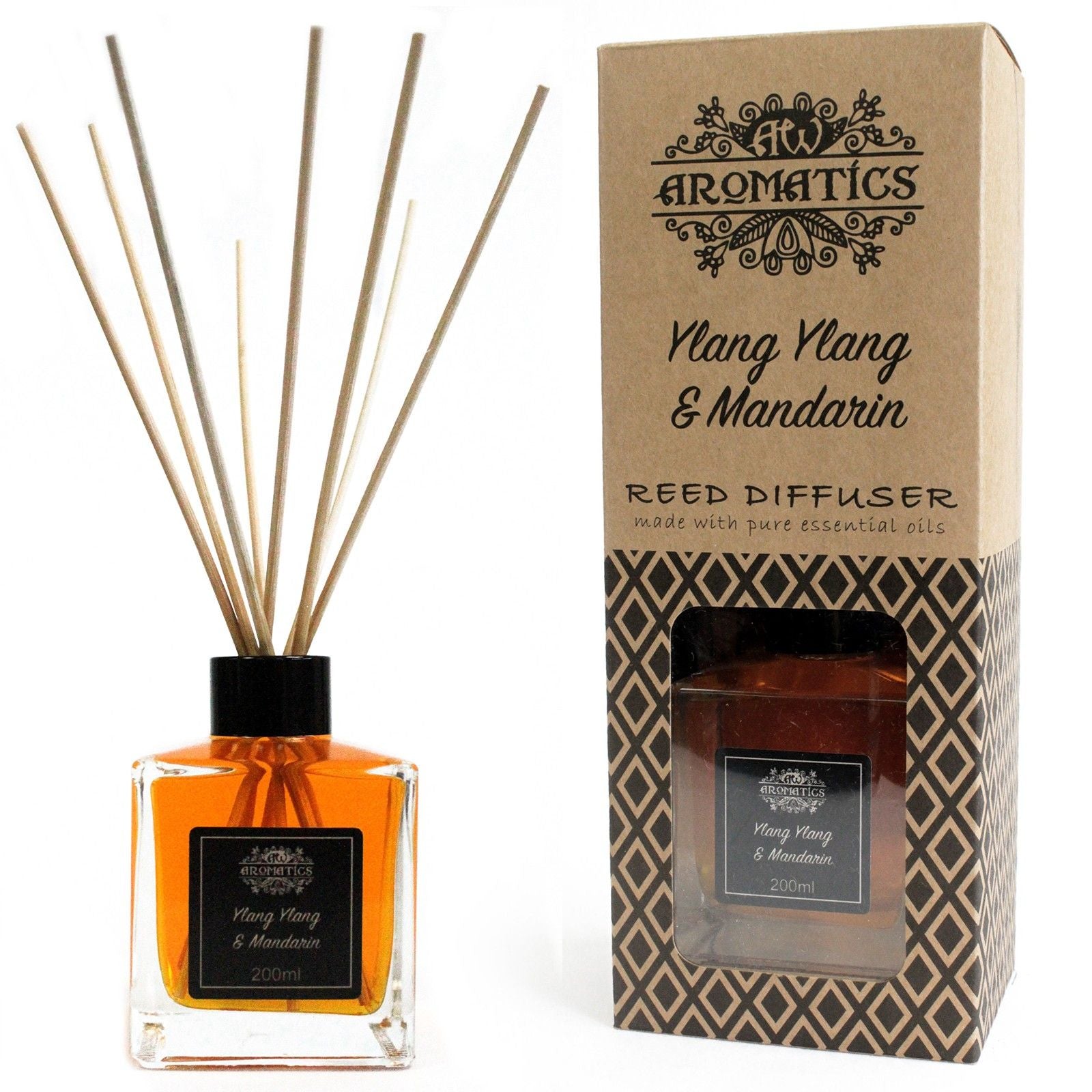 Diffusore di Olii essenziali di Ylang Ylang & Mandarino 200ml