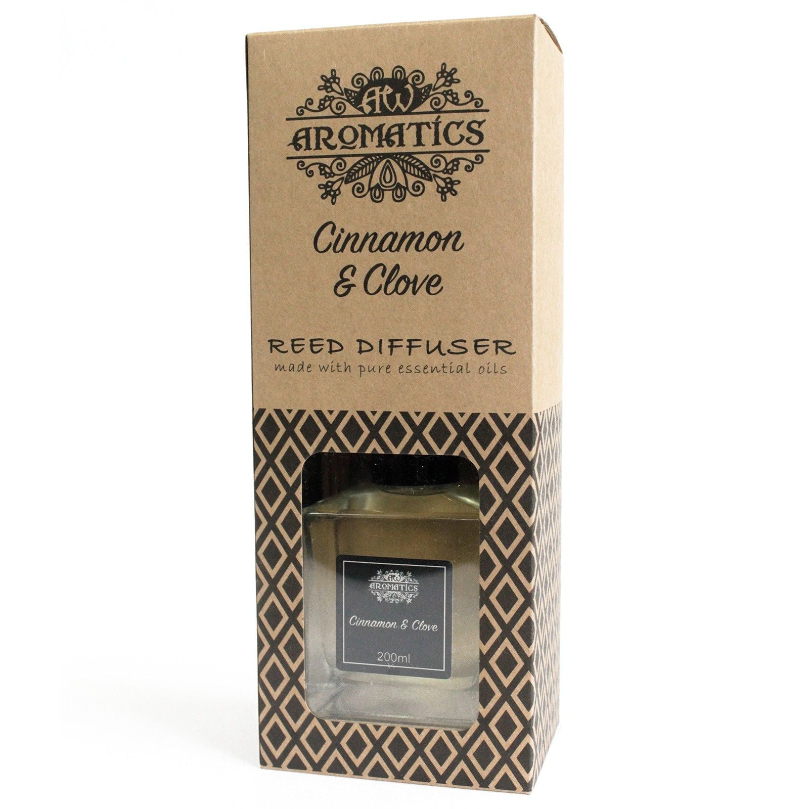 Diffusore di Olii essenziali di Cannella & Chiodi di Garofano 200ml