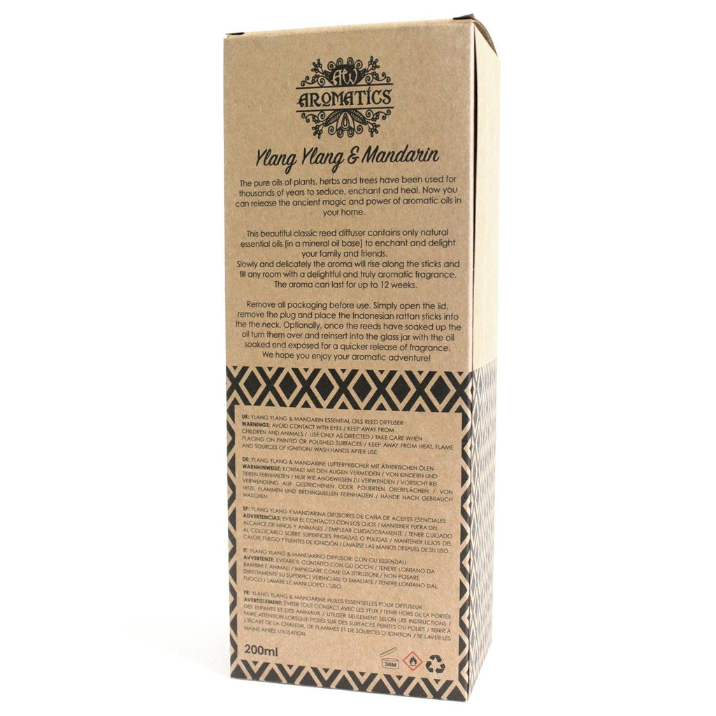 Diffusore di Olii essenziali di Ylang Ylang & Mandarino 200ml