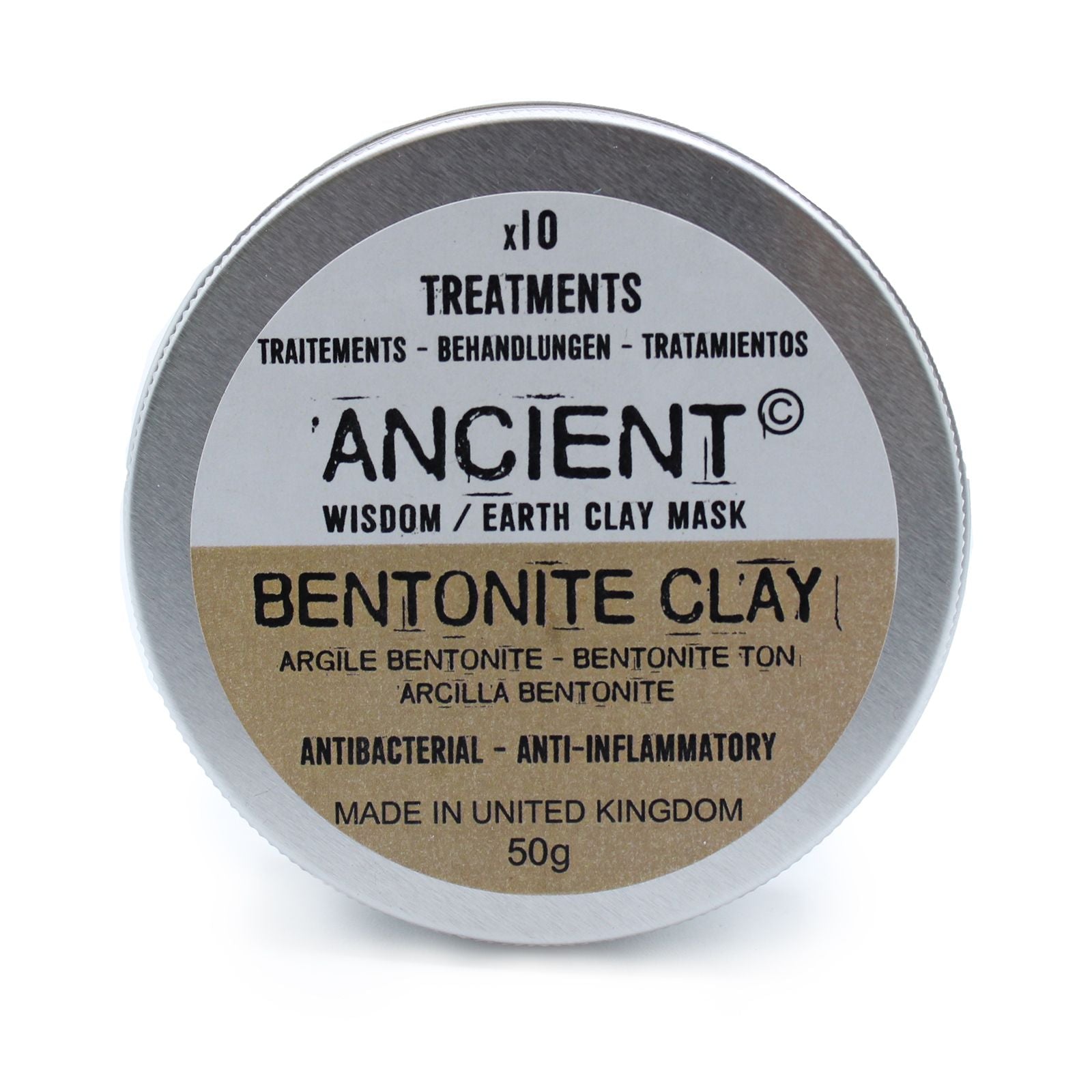 Maschera Viso alla Bentonite 50g
