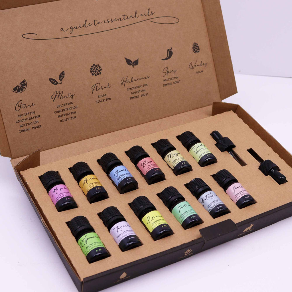 Set Inglese di Olii Essenziali per Aromaterapia Set Primavera