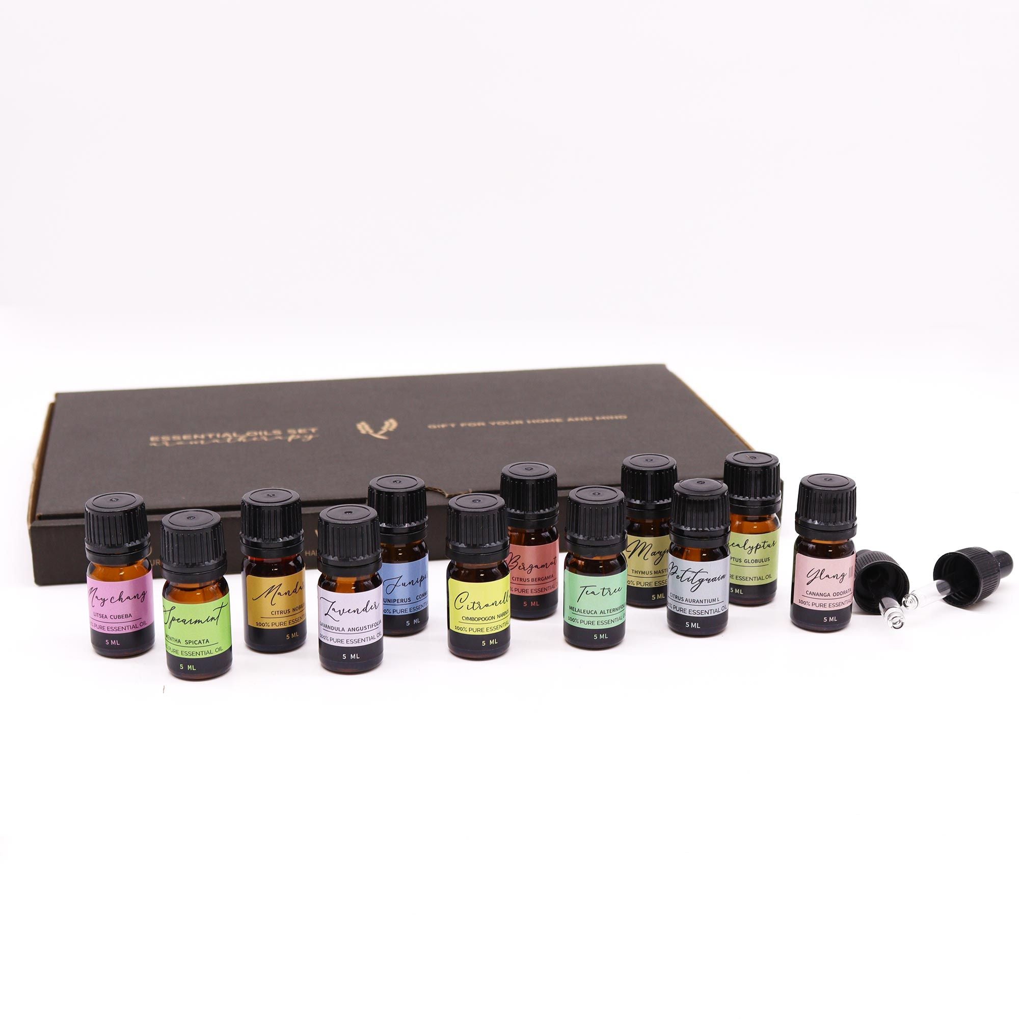 Set Inglese di Olii Essenziali per Aromaterapia Set Primavera