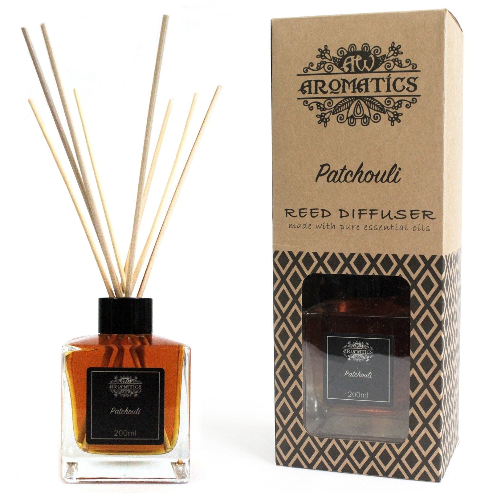 Diffusore di Olii essenziali di Patchouli 200ml