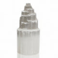 Lampada Torre in Selenite Naturale 20 cm