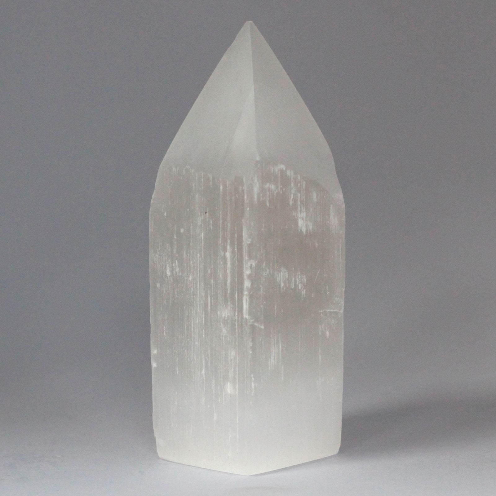 Torre in Selenite a Punta 15 cm