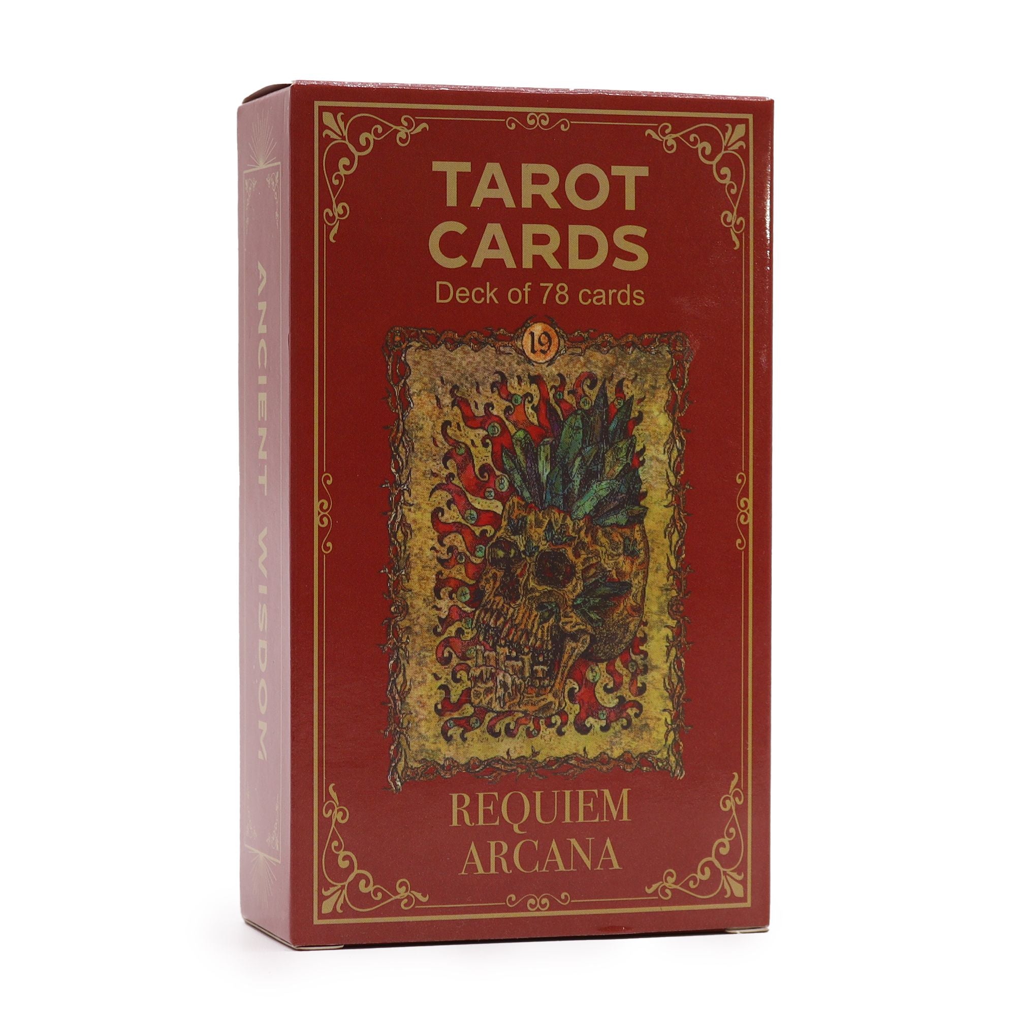 Mazzo di Tarocchi Requiem Arcana – 78 Carte con Arte Gotica